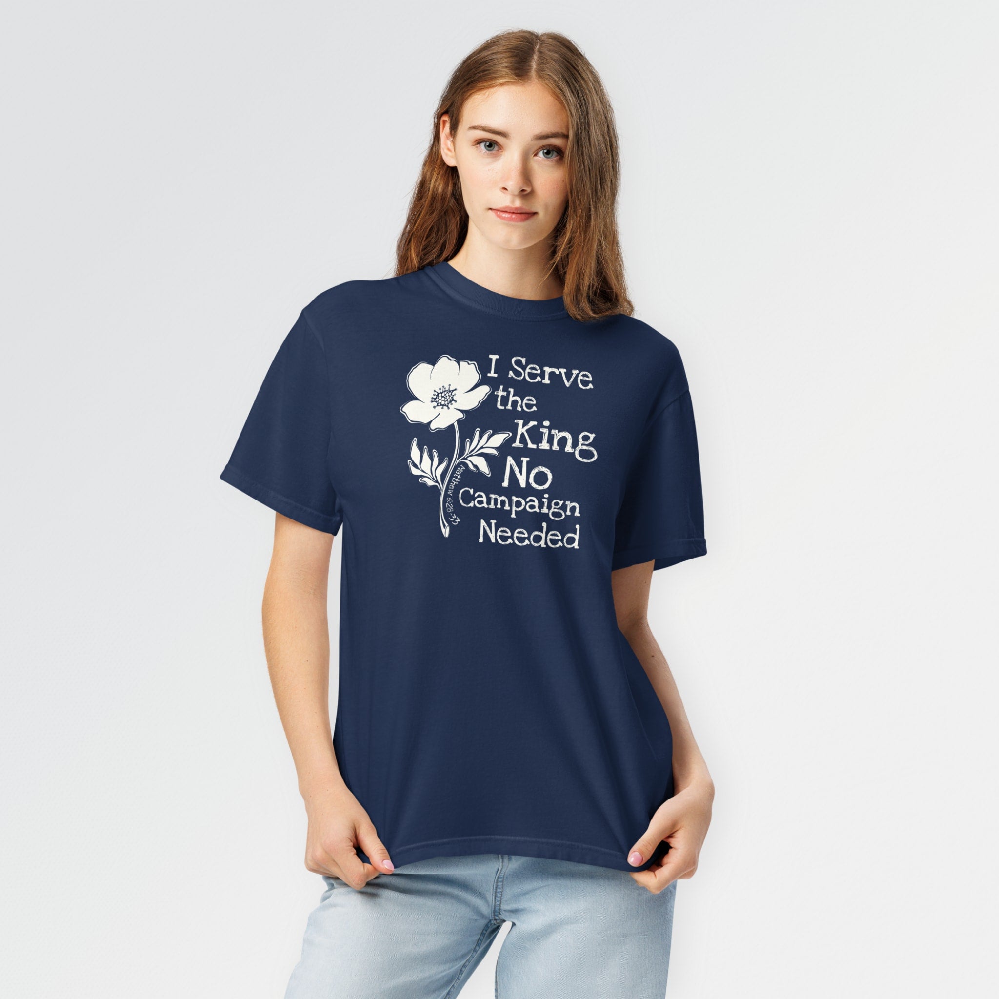 Serve the King Tee