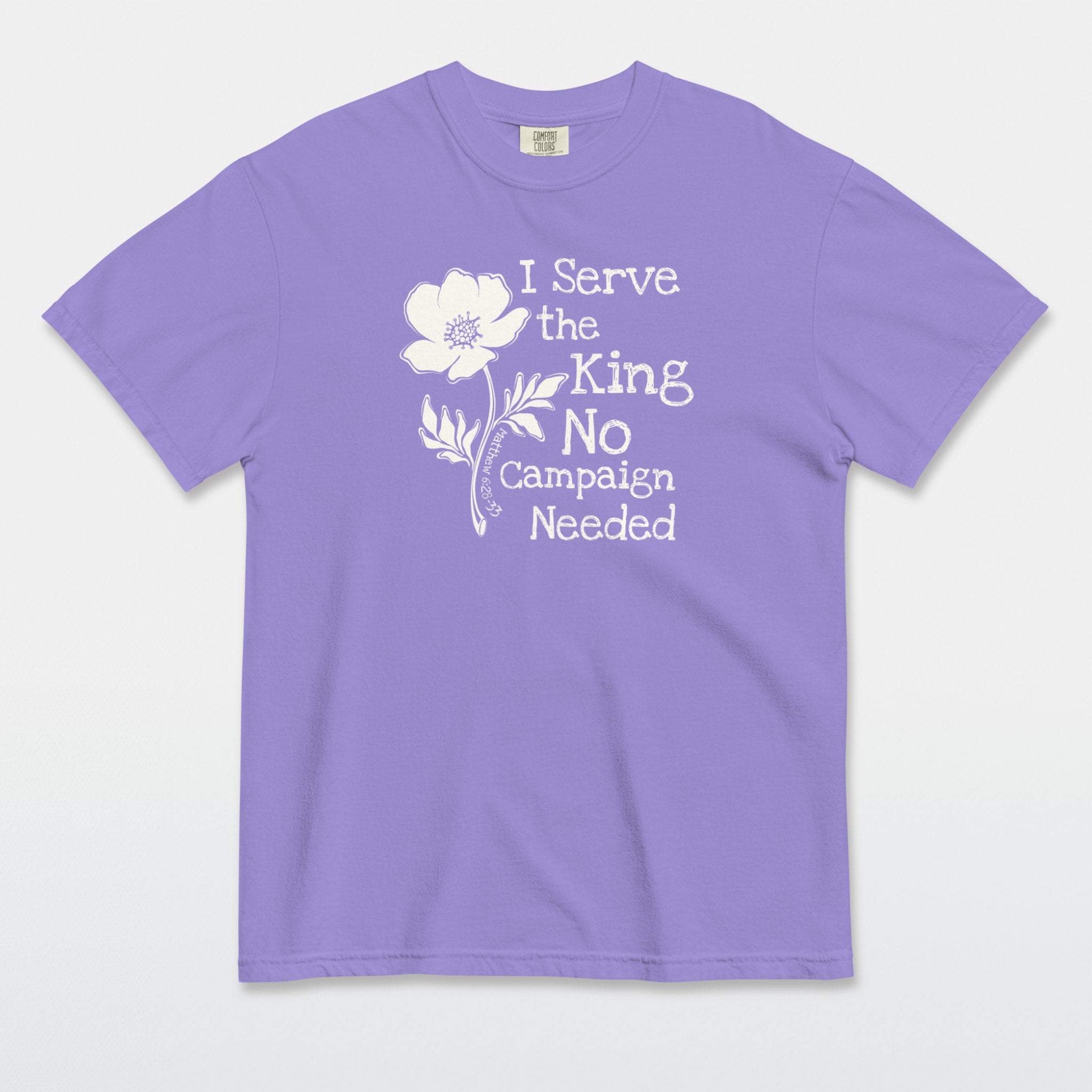 Serve the King Tee