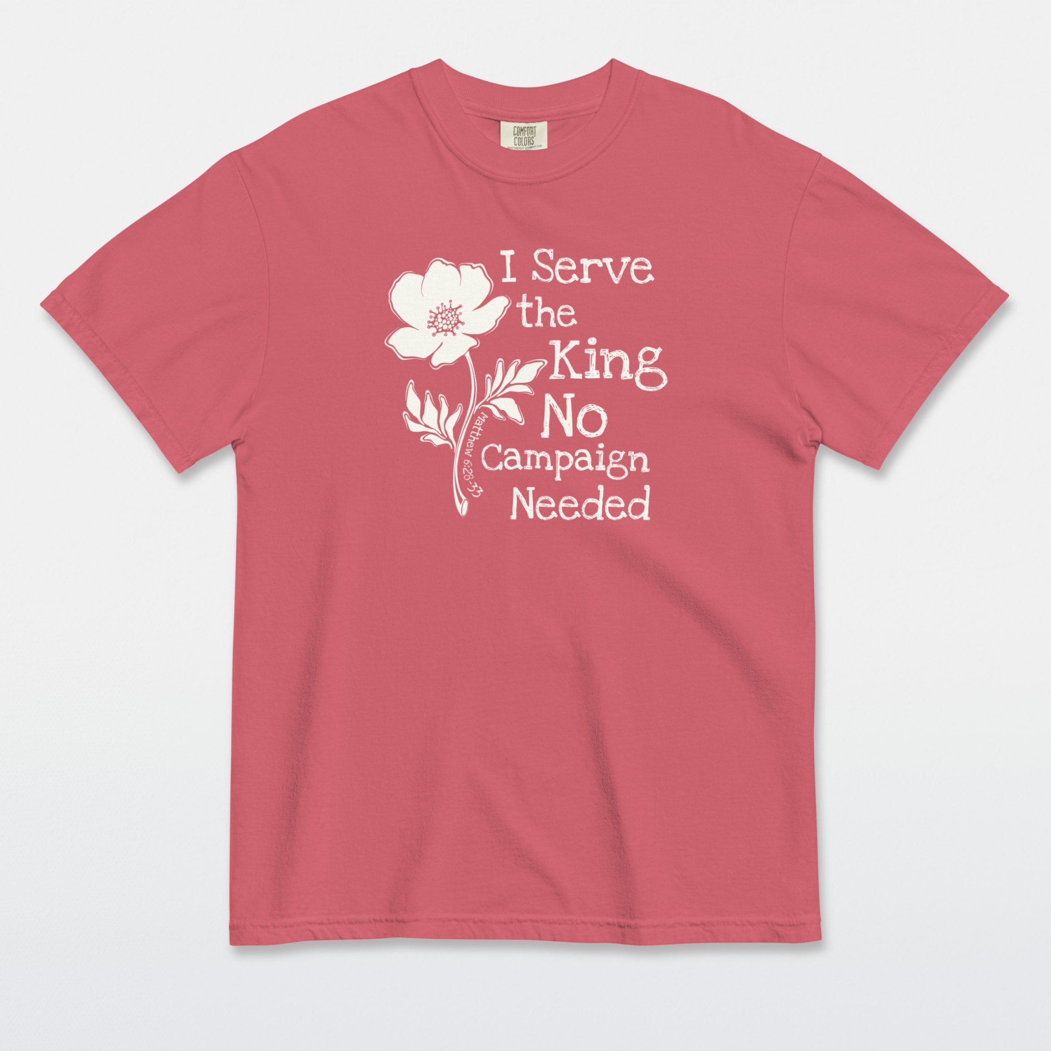 Serve the King Tee