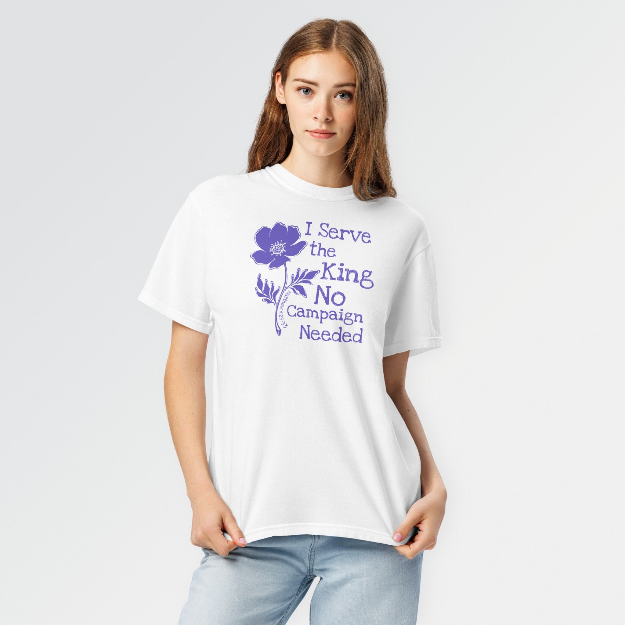 Serve the King Tee