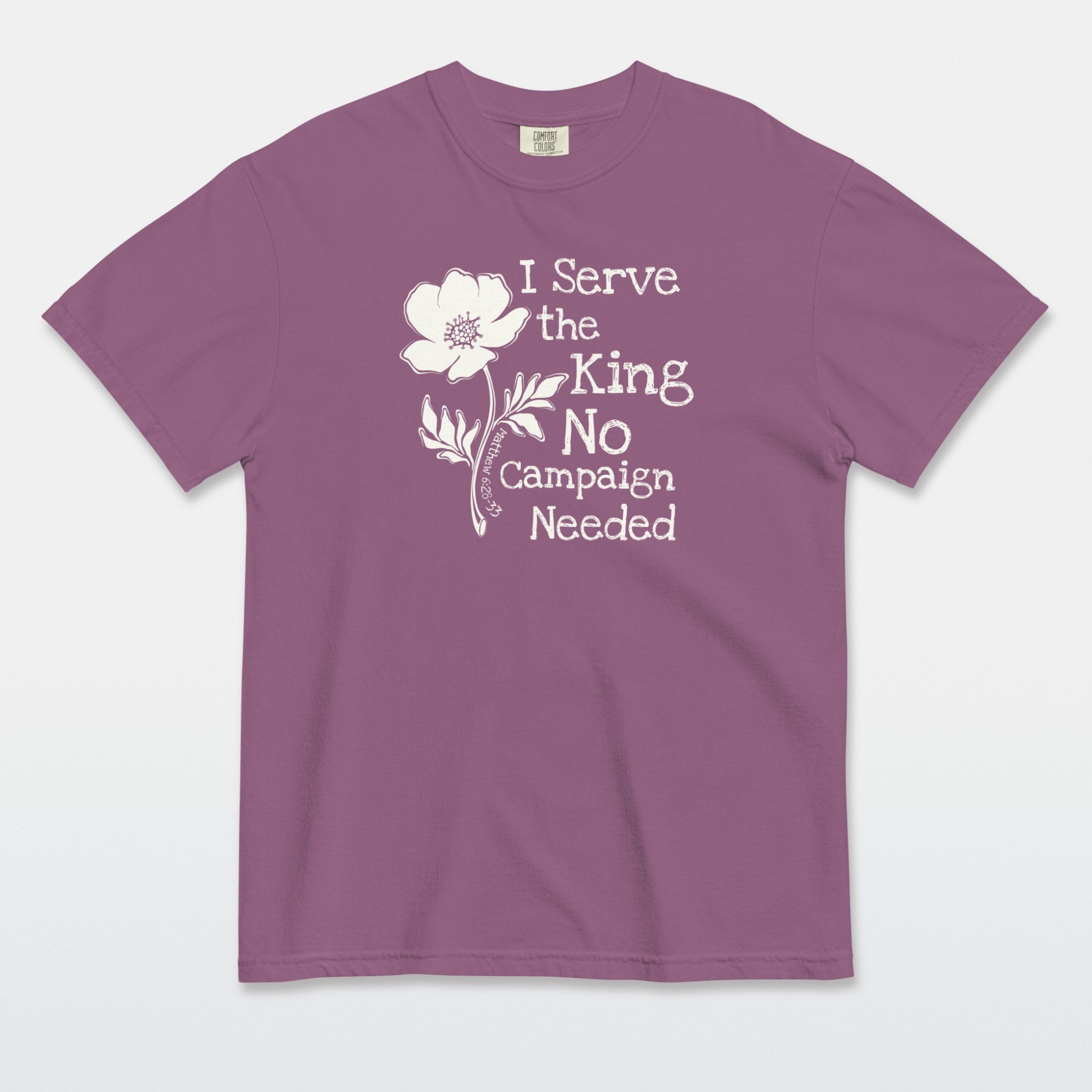 Serve the King Tee