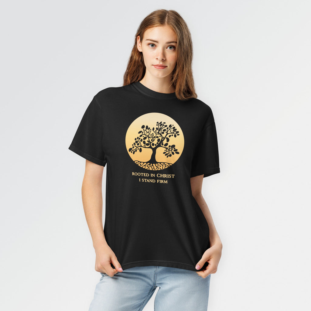 Stand Firm — Rooted in Christ Tees