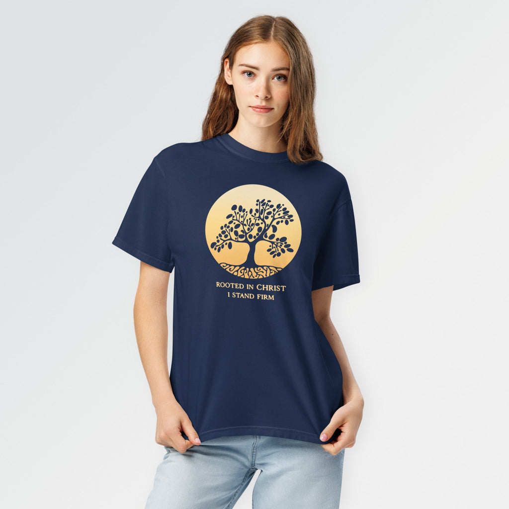 Stand Firm — Rooted in Christ Tees