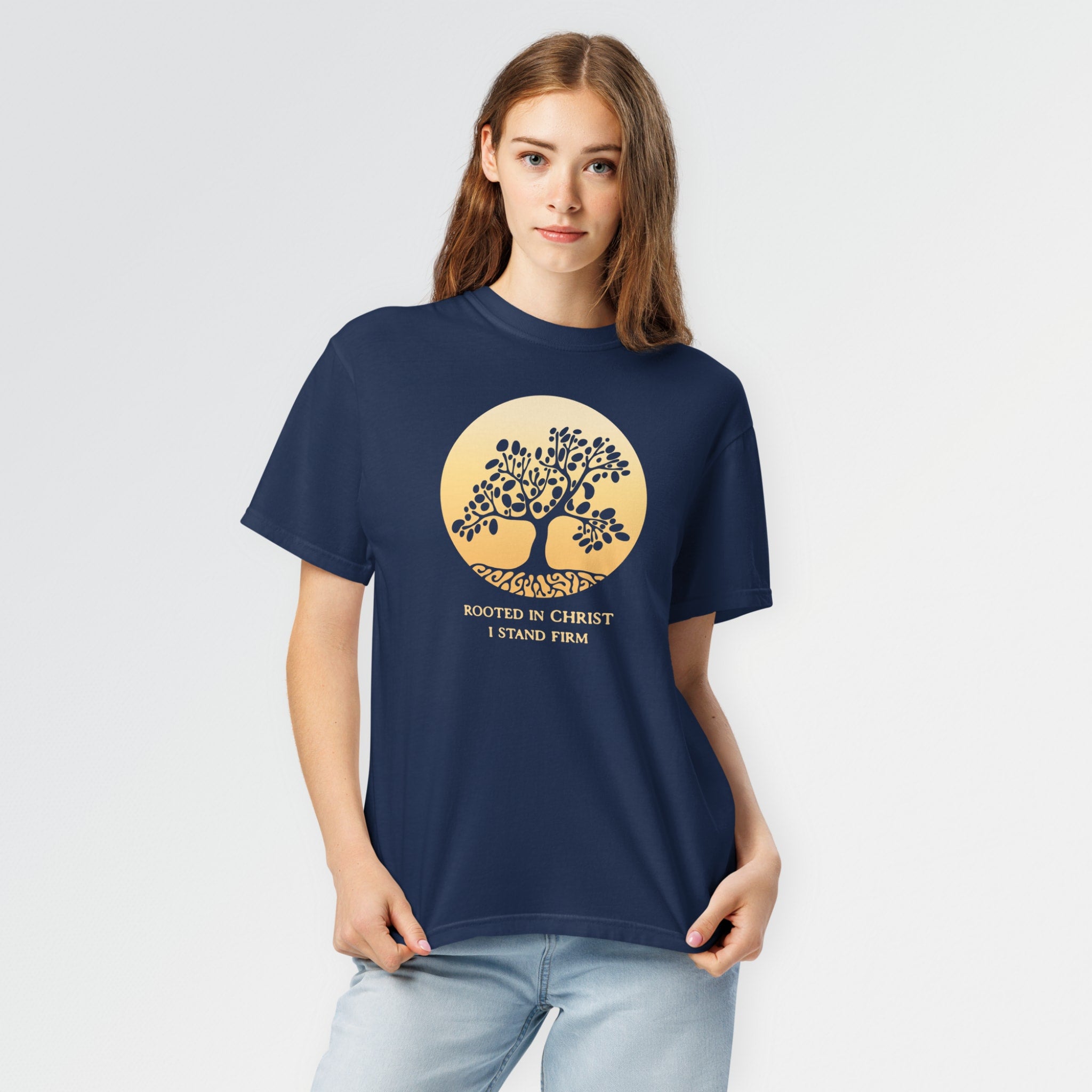 Stand Firm — Rooted in Christ Tees