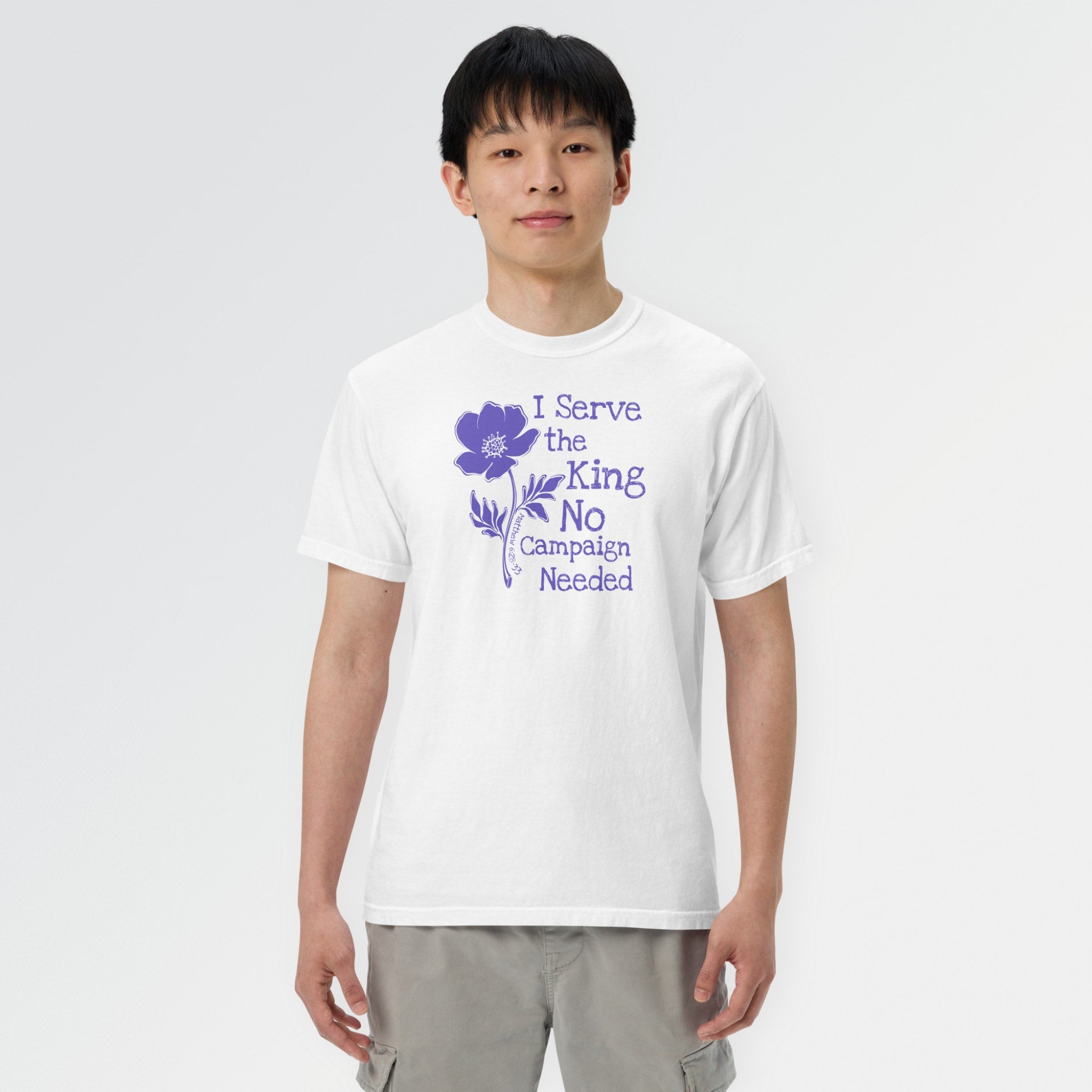 Serve the King Tee