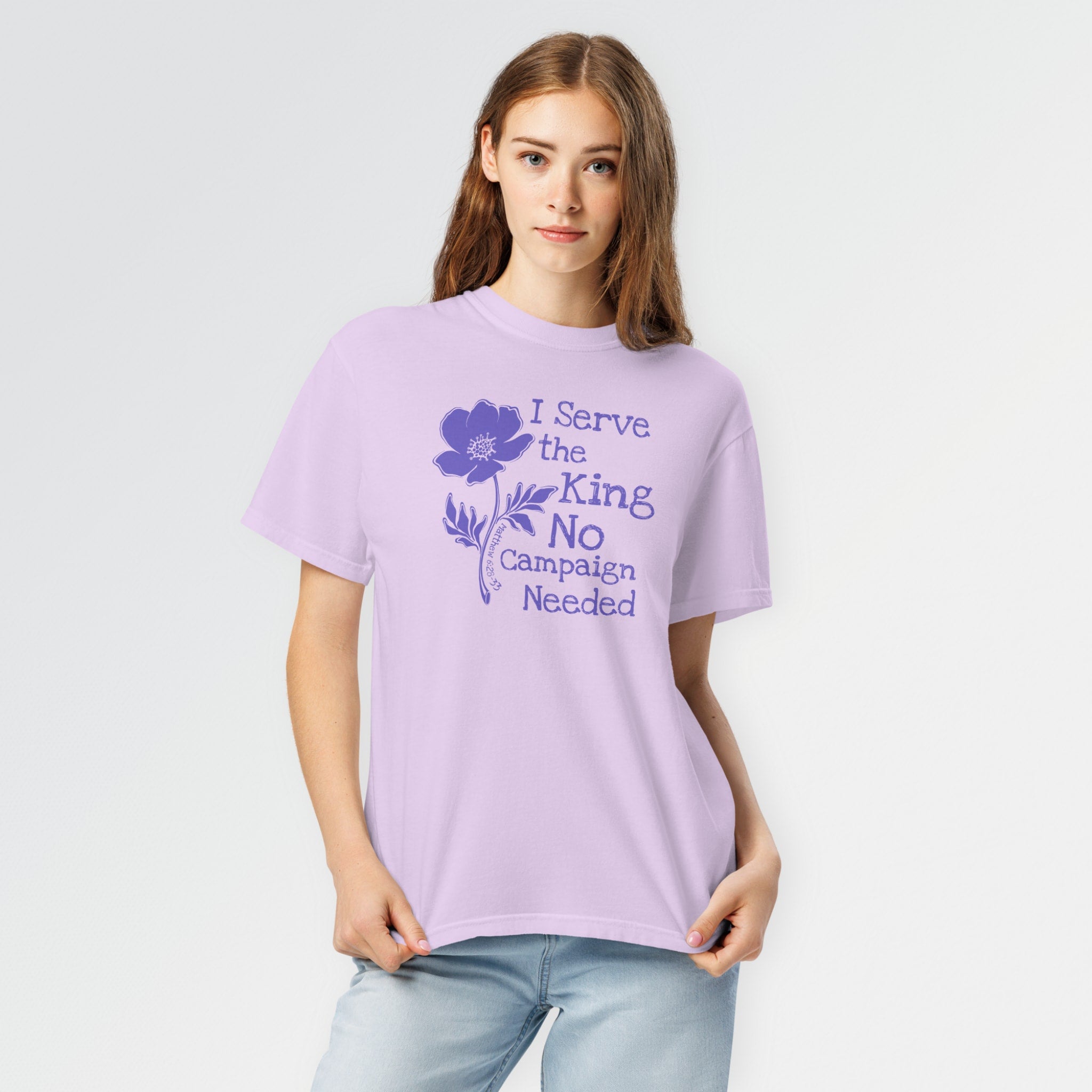 Serve the King Tee