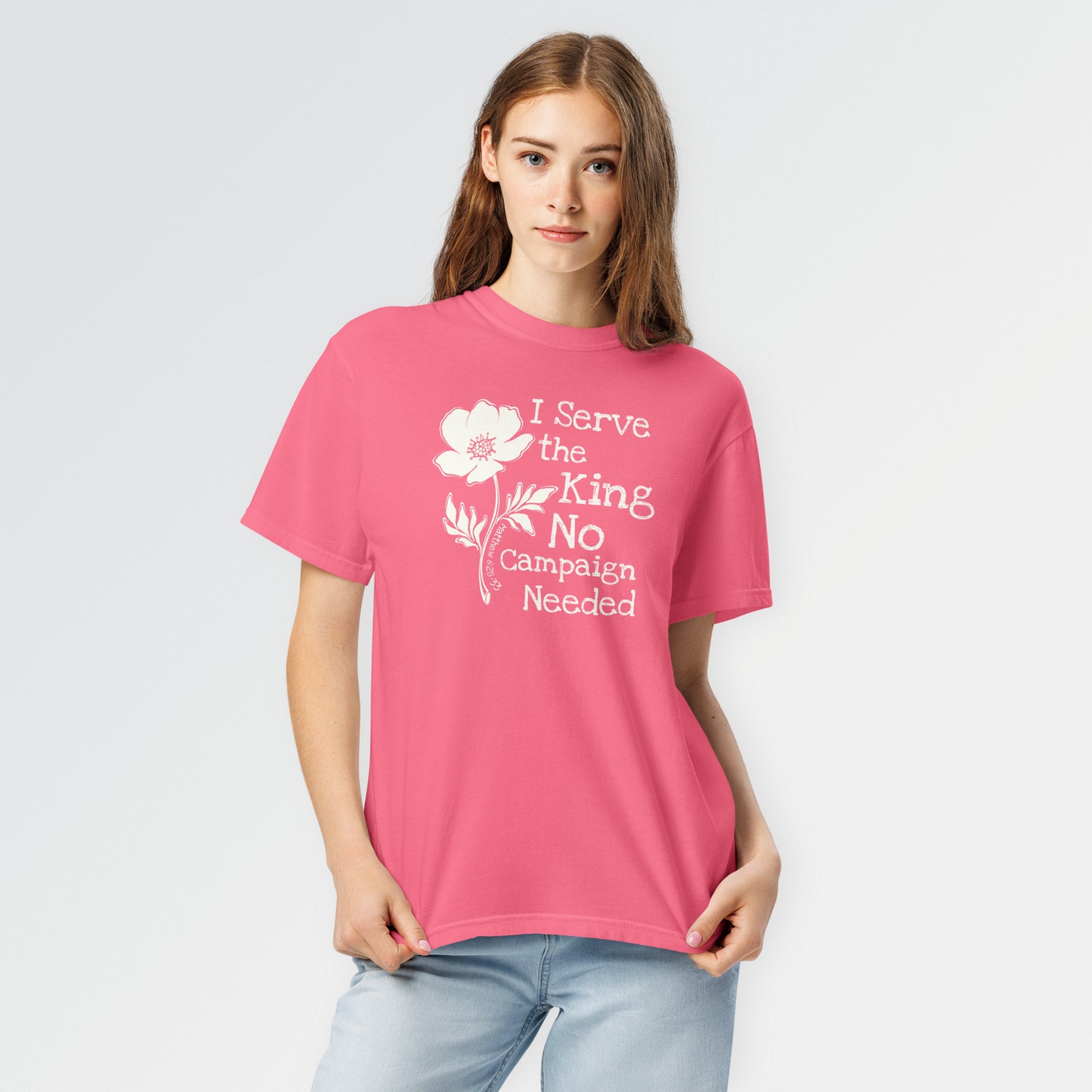 Serve the King Tee