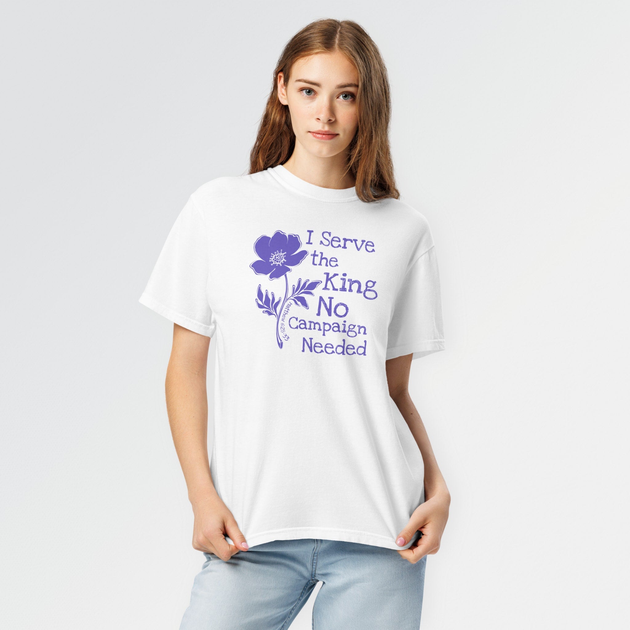 Serve the King Tee