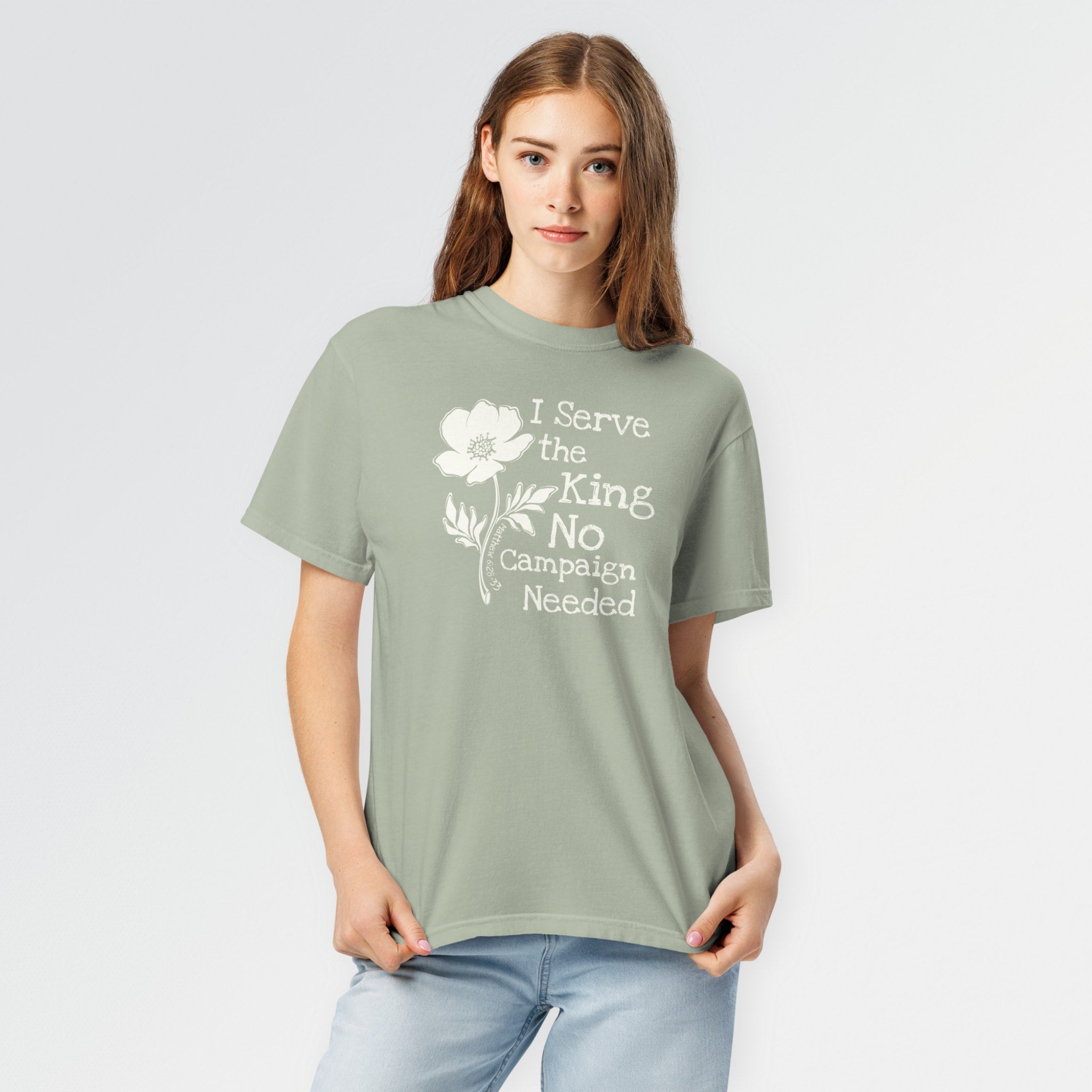 Serve the King Tee