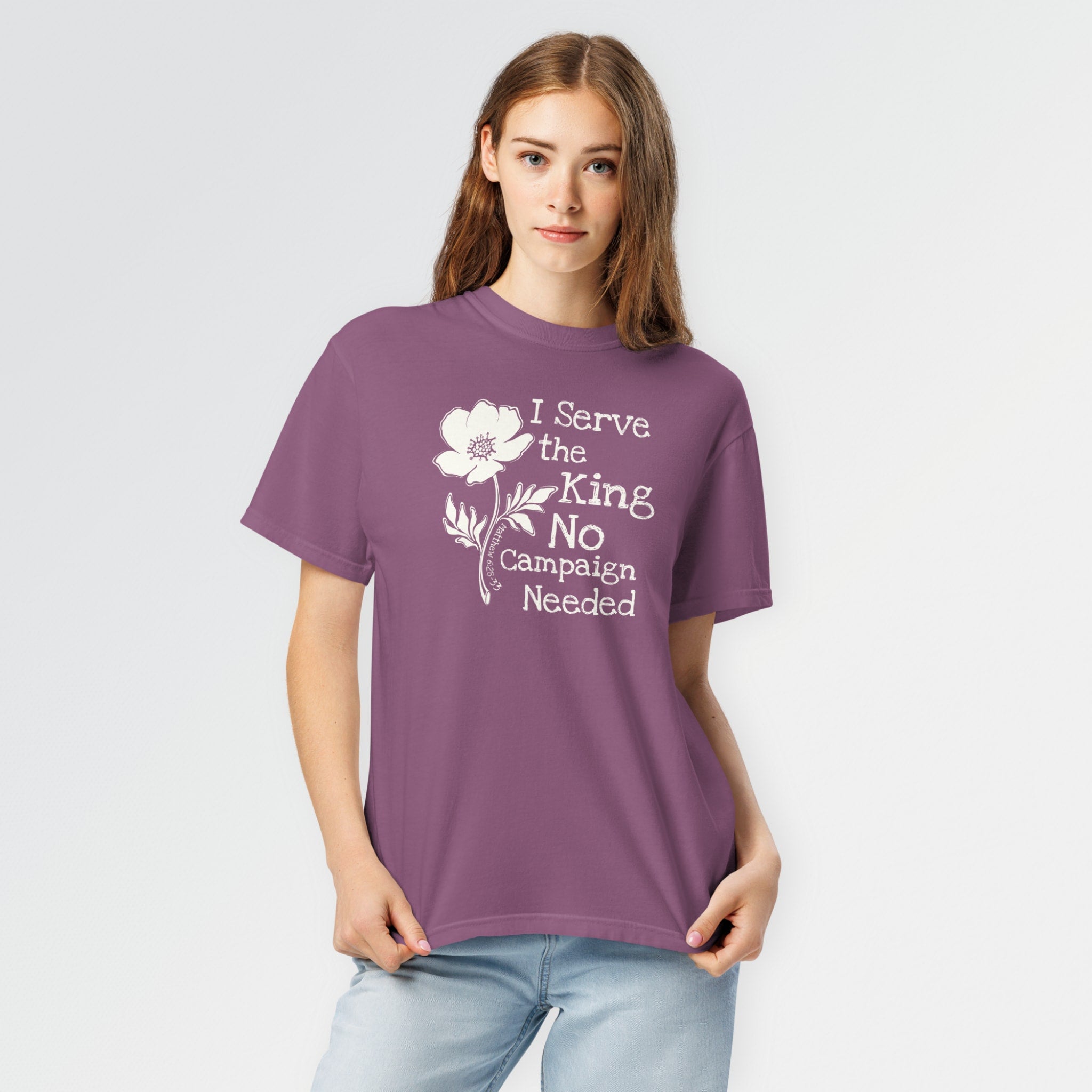 Serve the King Tee
