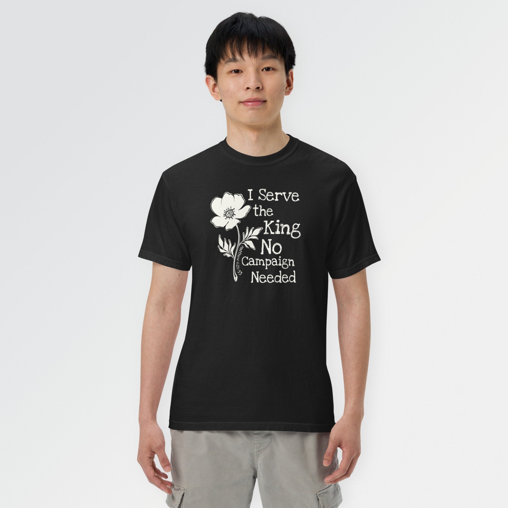 Serve the King Tee