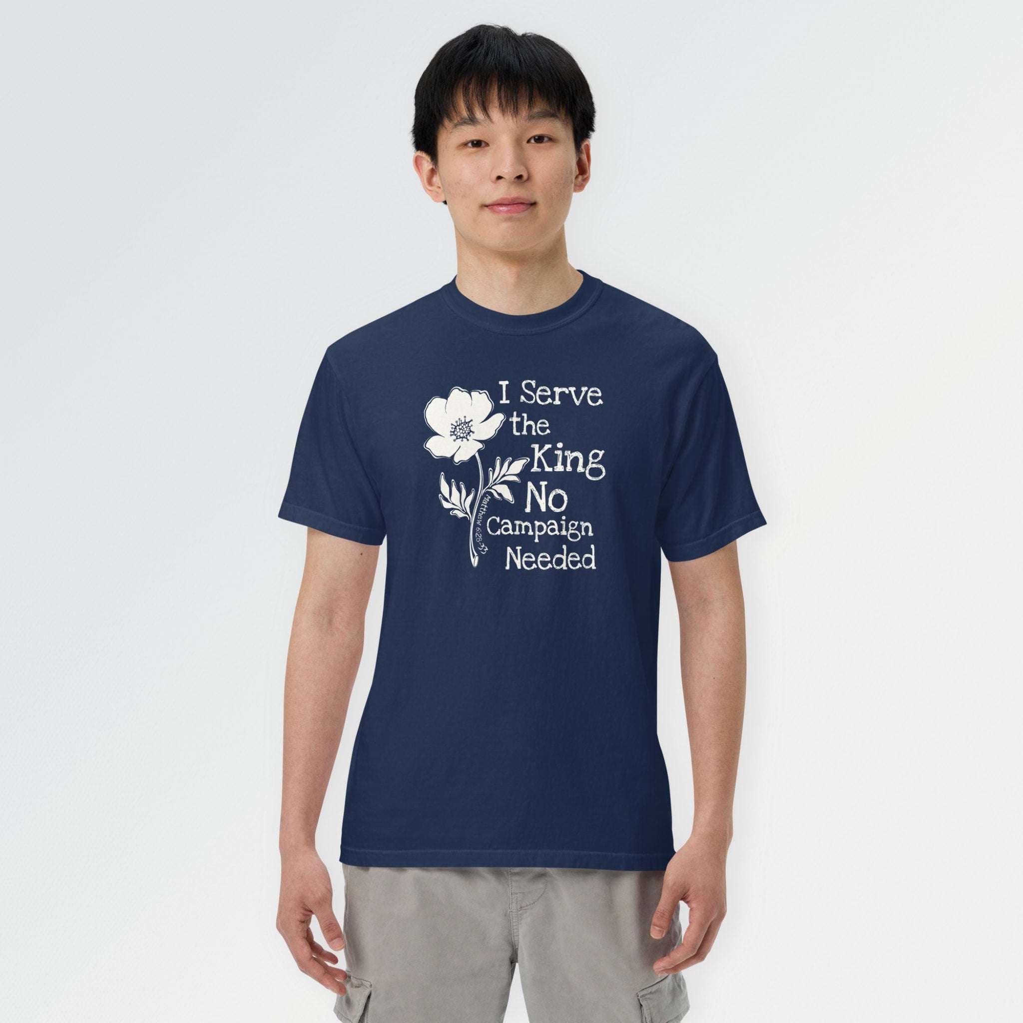 Serve the King Tee