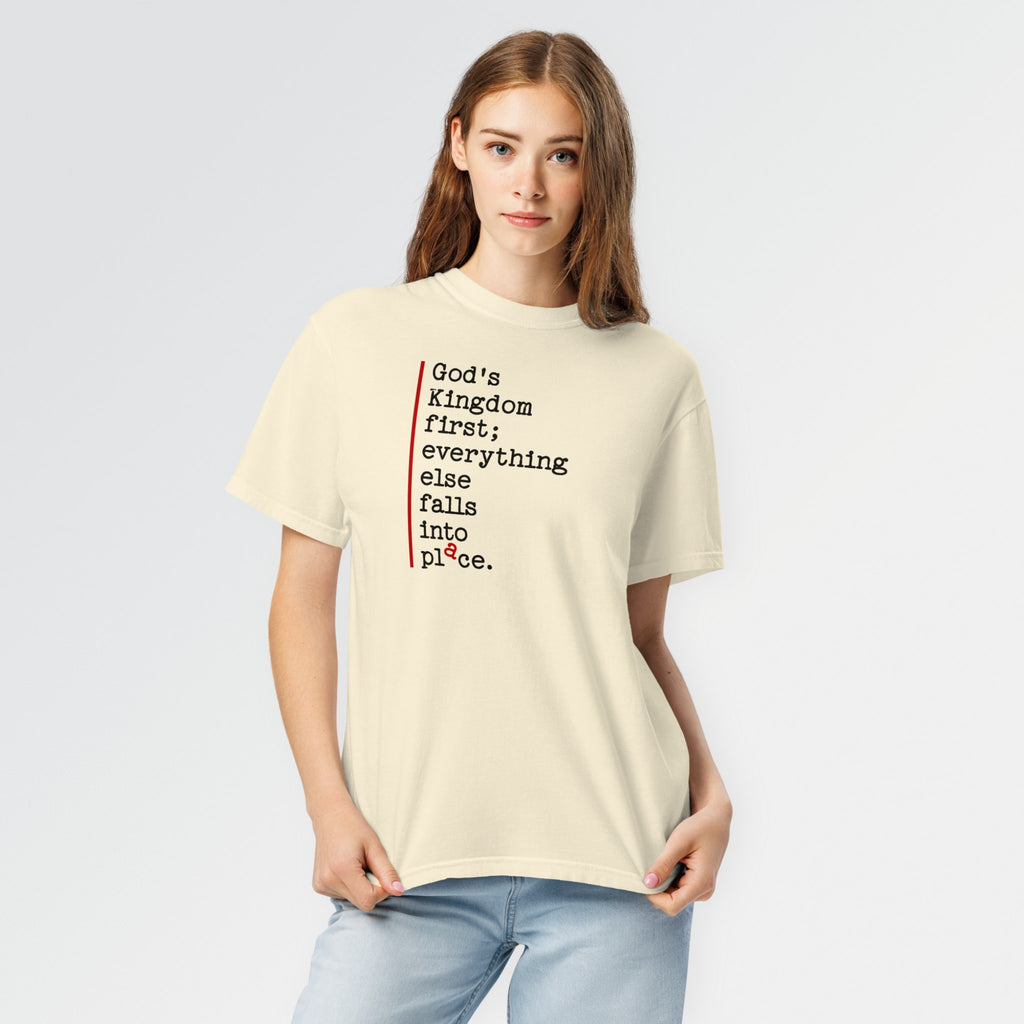 Kingdom First — All in Place Tee