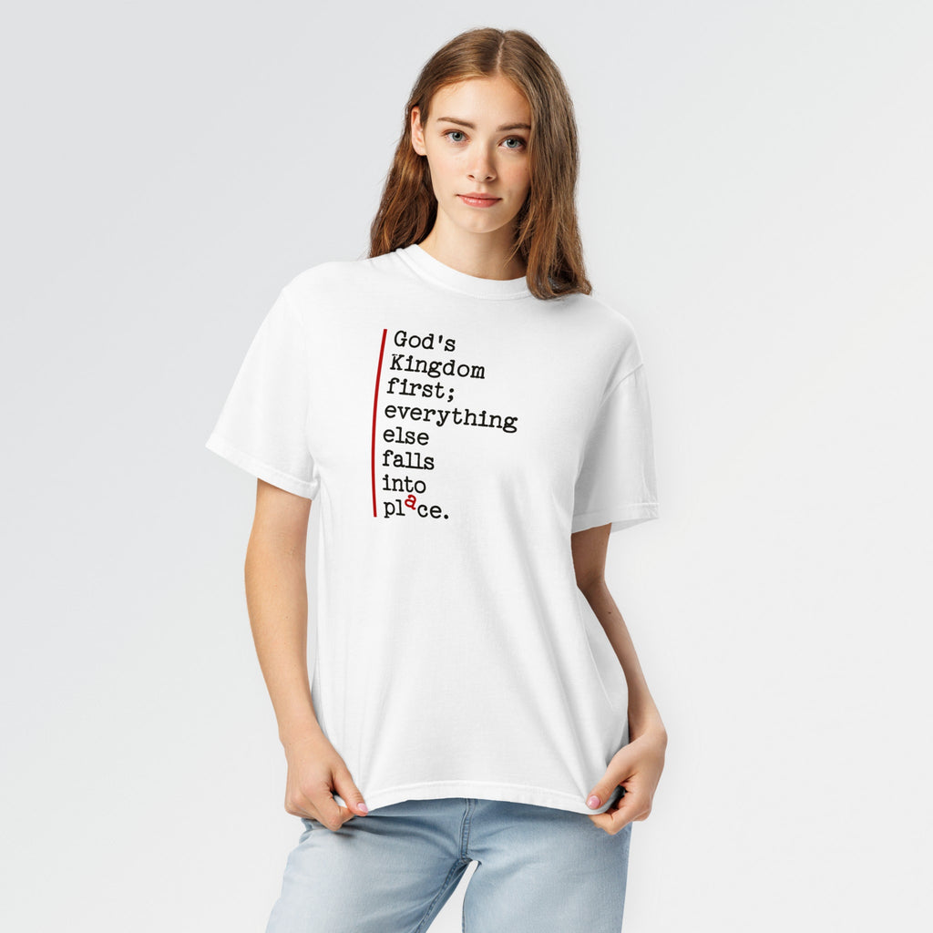 Kingdom First — All in Place Tee