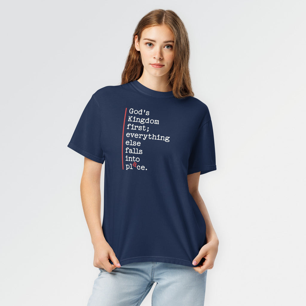 Kingdom First — All in Place Tee