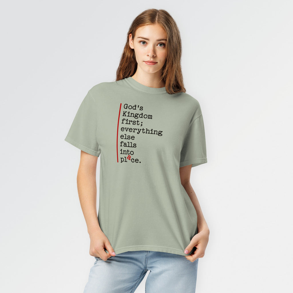 Kingdom First — All in Place Tee