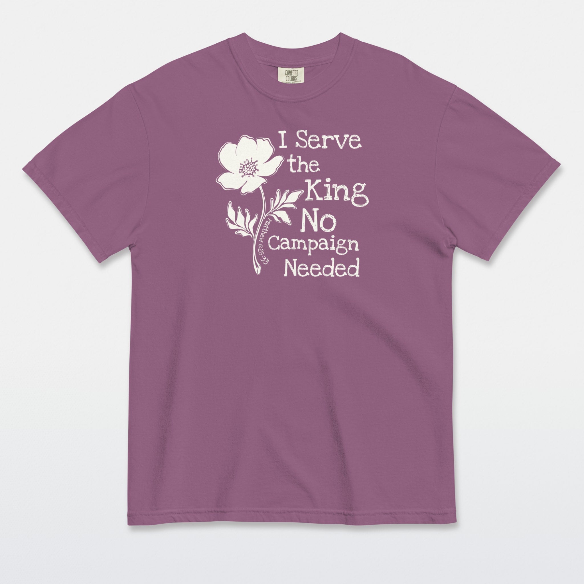 Serve the King Tee