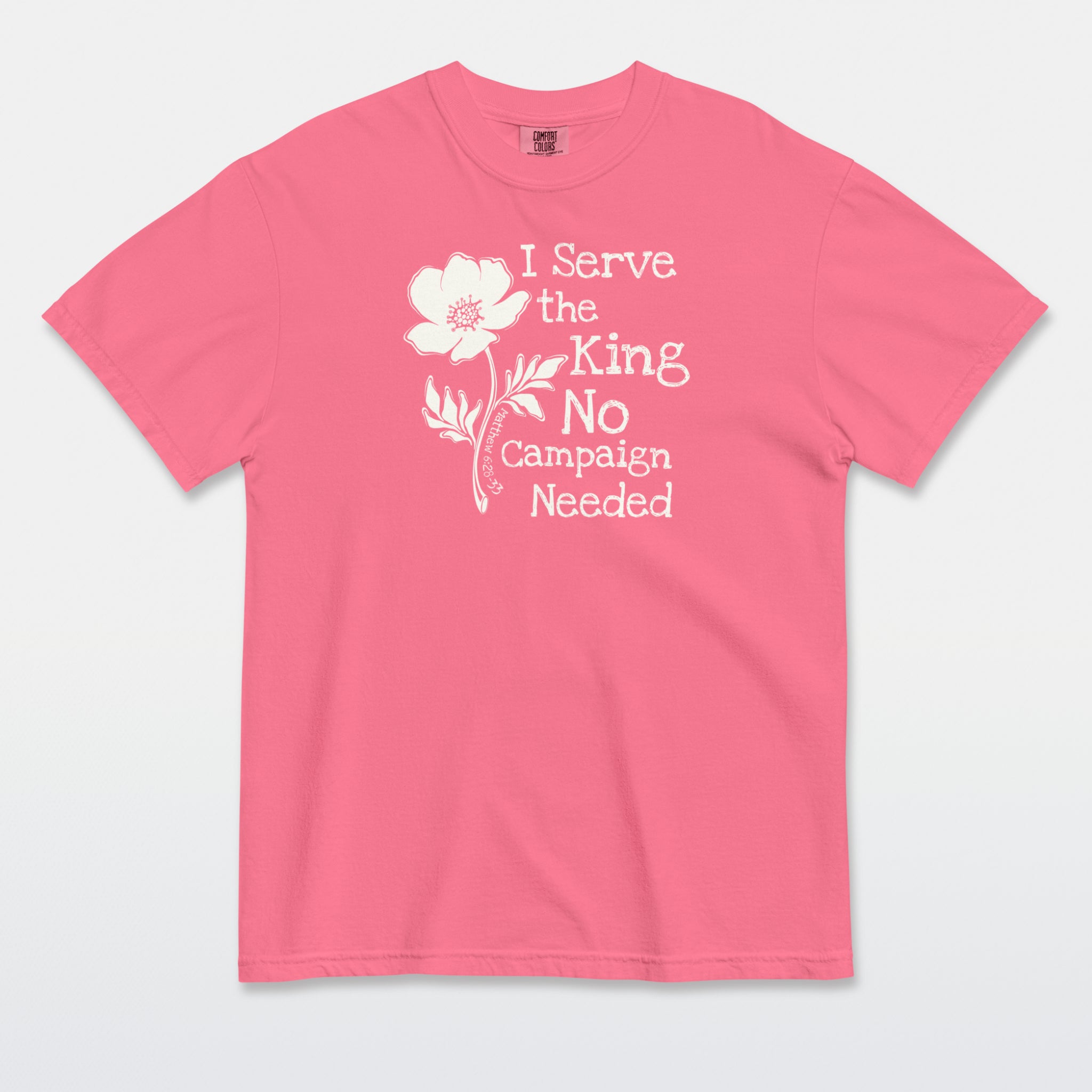 Serve the King Tee