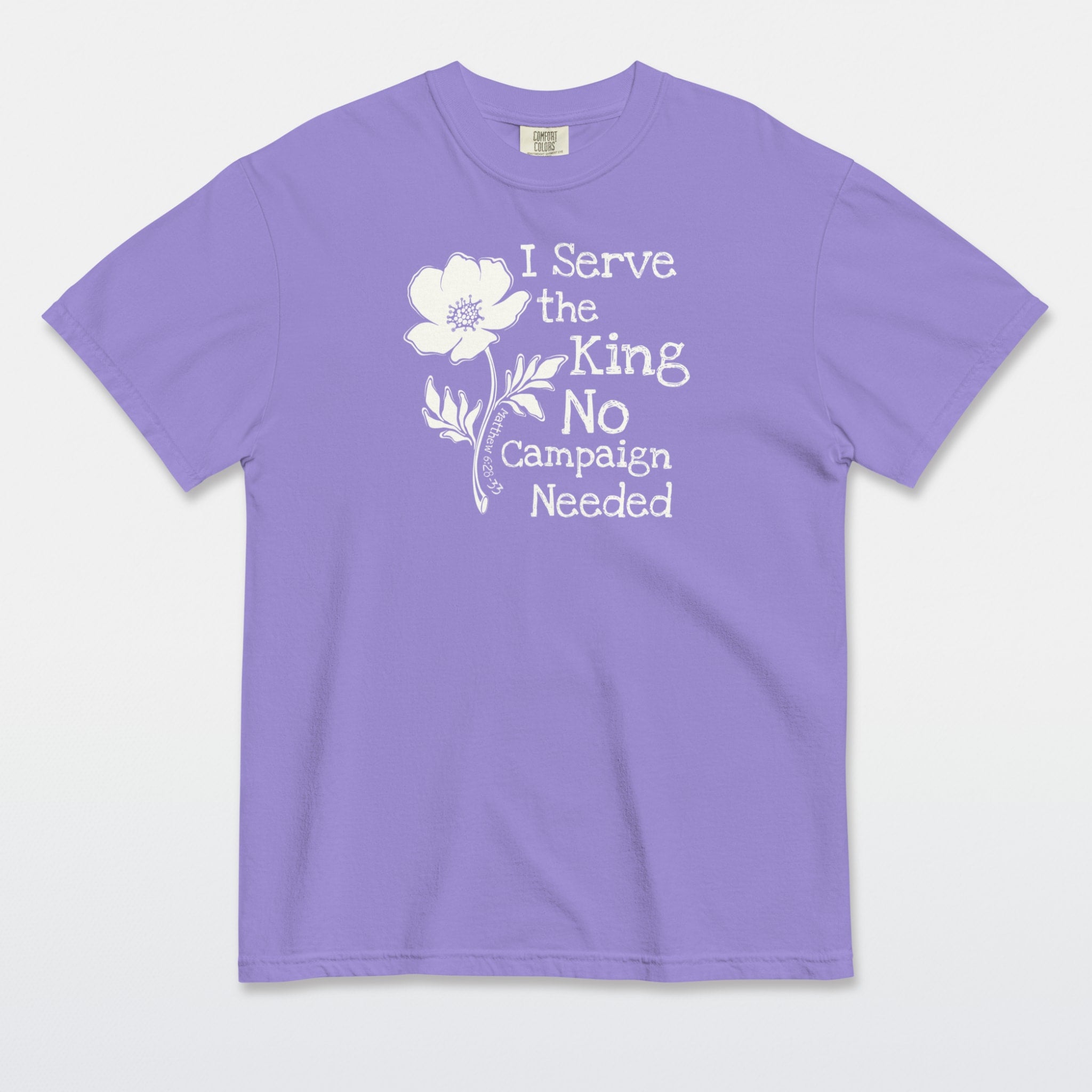 Serve the King Tee