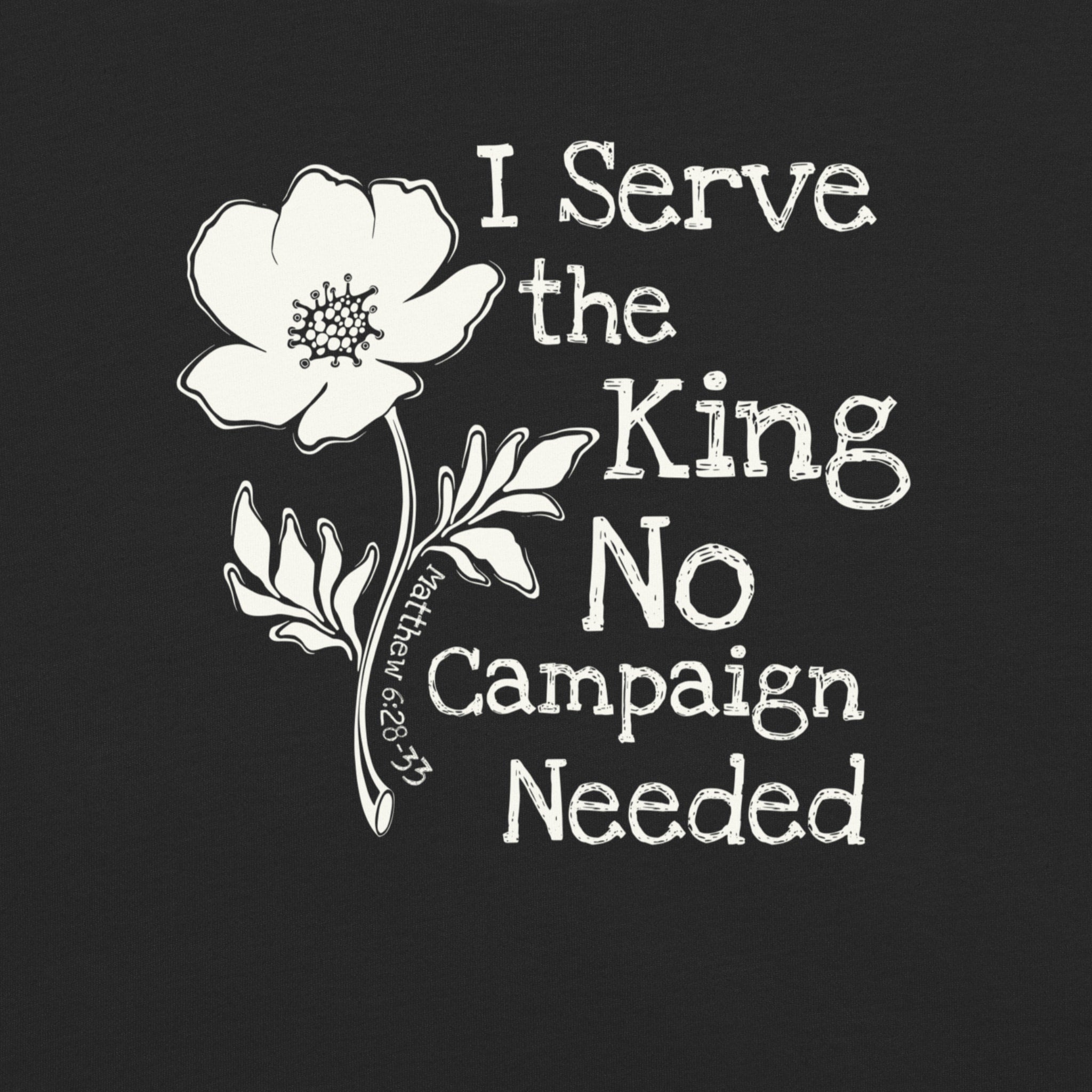 Serve the King Tee