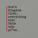 Kingdom First — All in Place Tee
