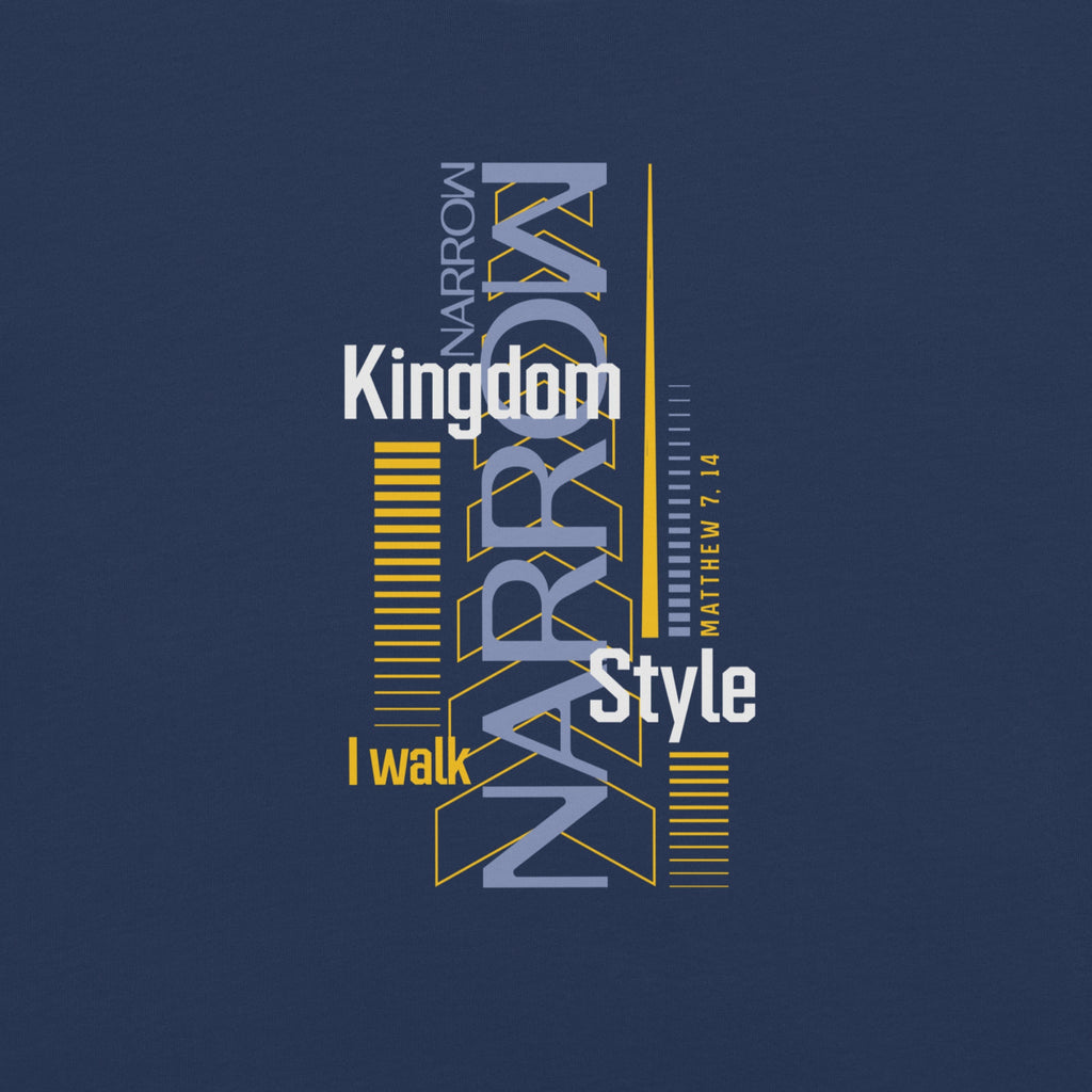 Narrow Road Tee — Matthew 7:14