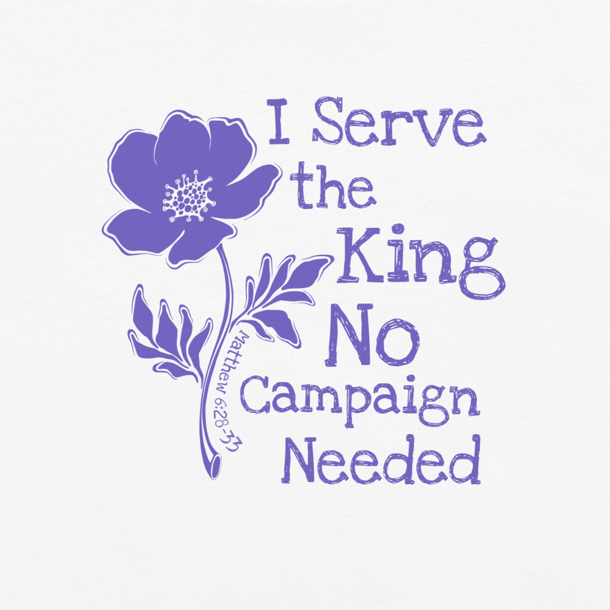 Serve the King Tee