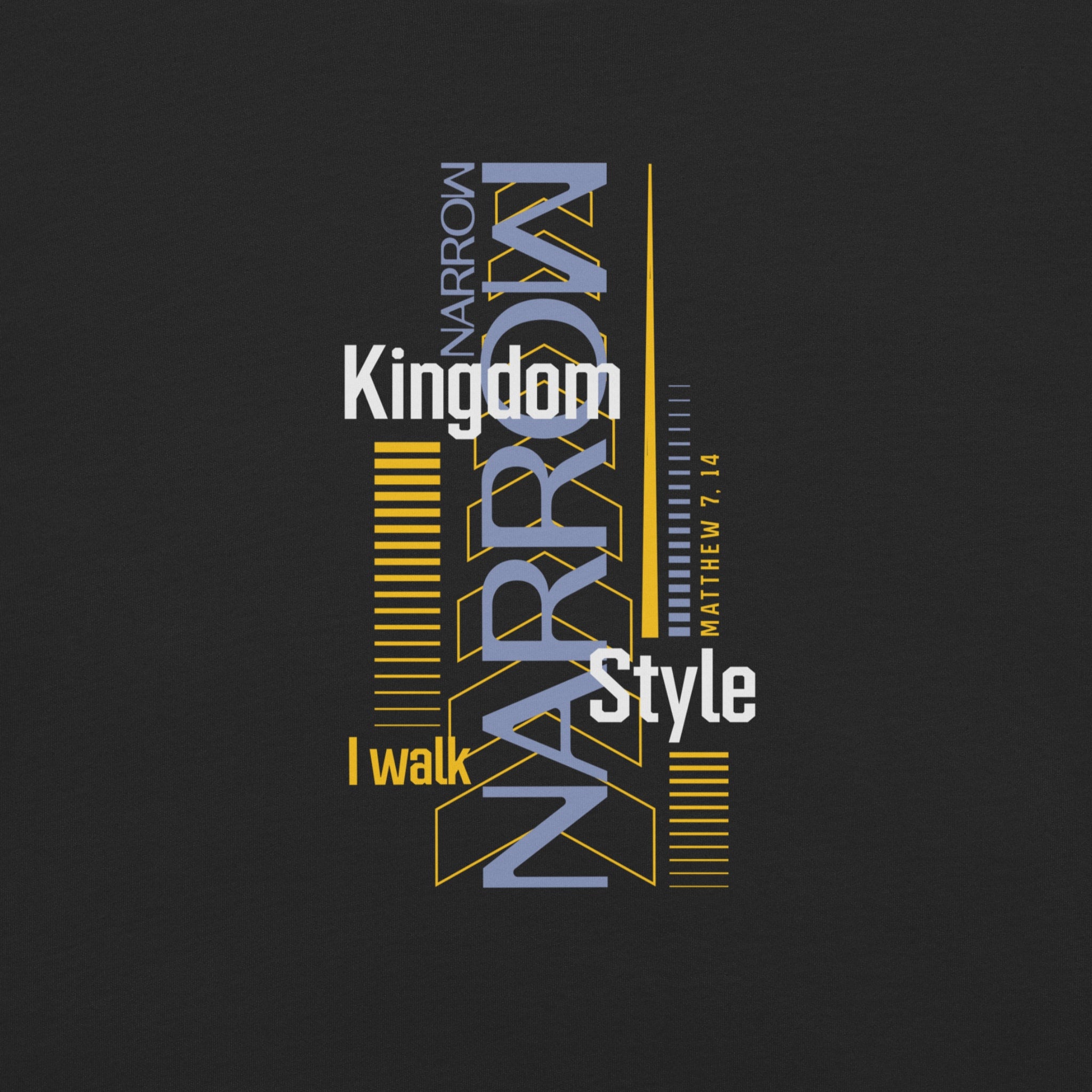 Narrow Road Tee — Matthew 7:14