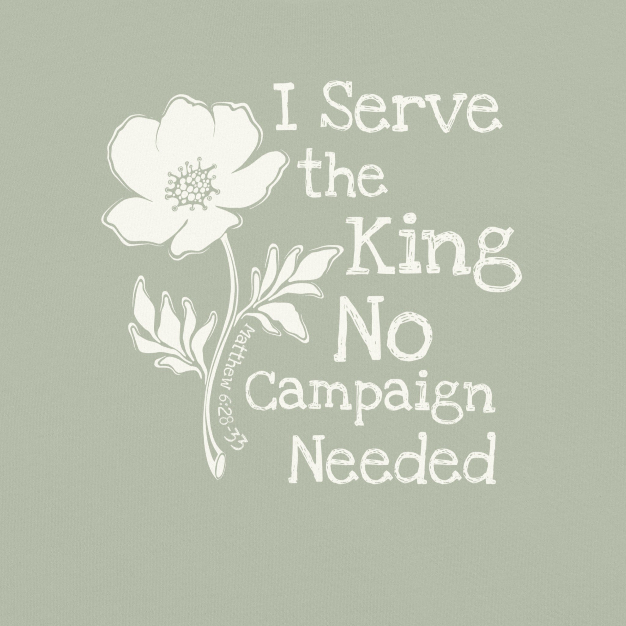 Serve the King Tee