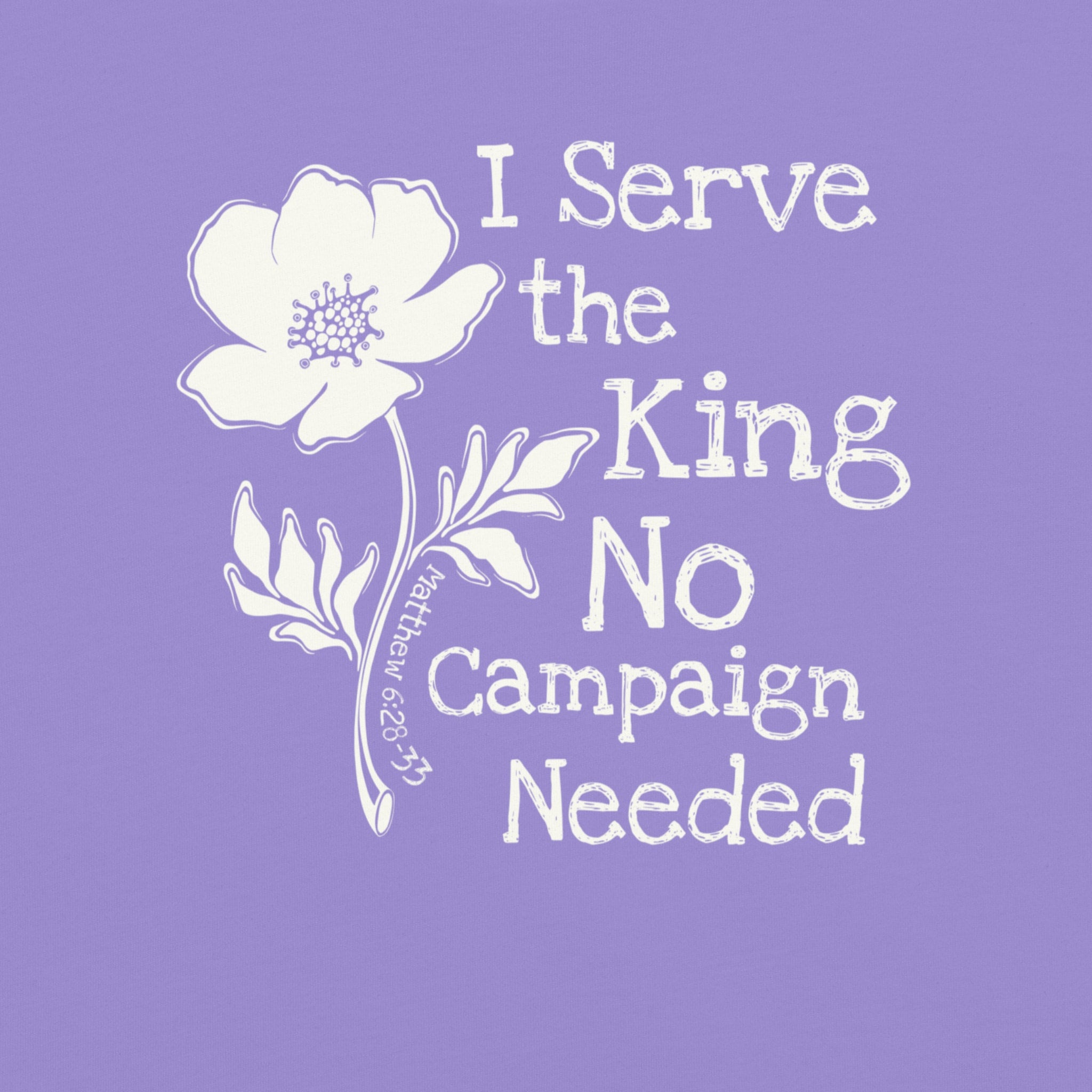 Serve the King Tee